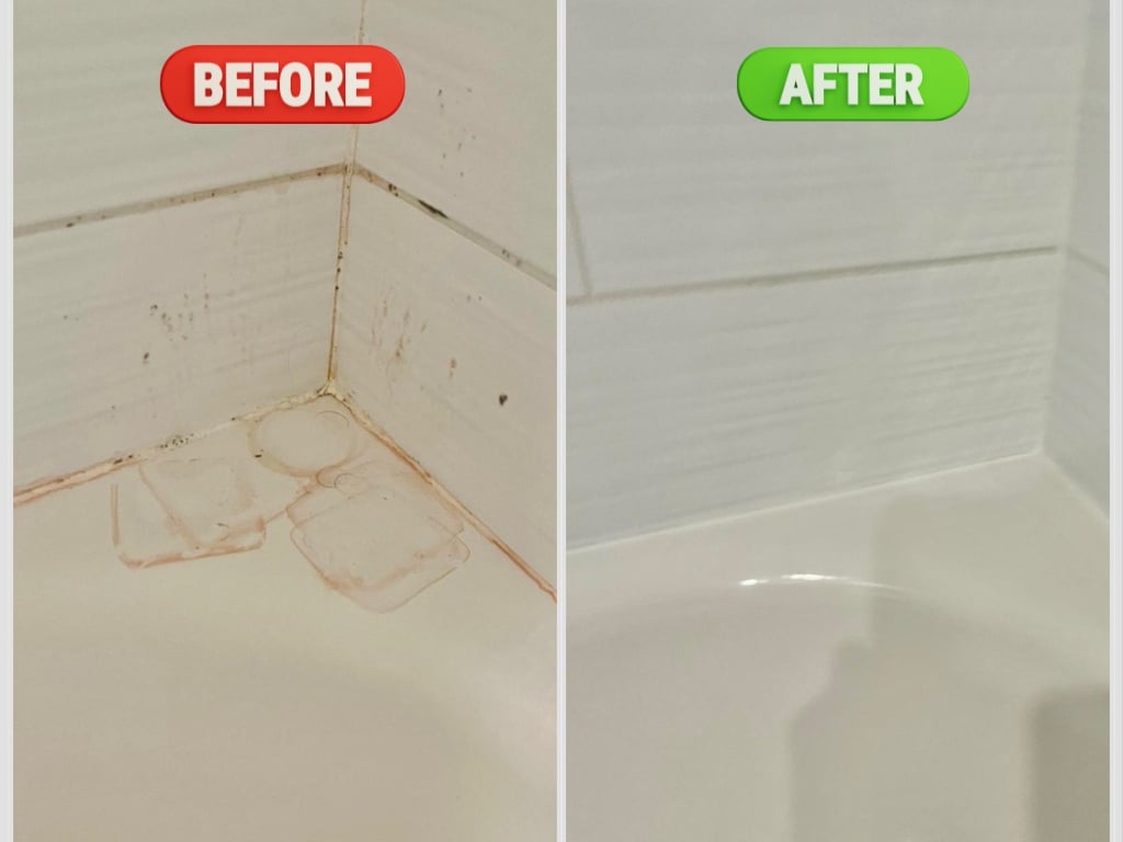 Bathroom cleaning result 4